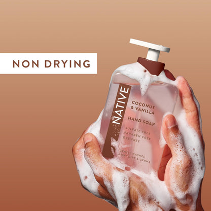 Plant-based cleanser liquid hand wash bottle