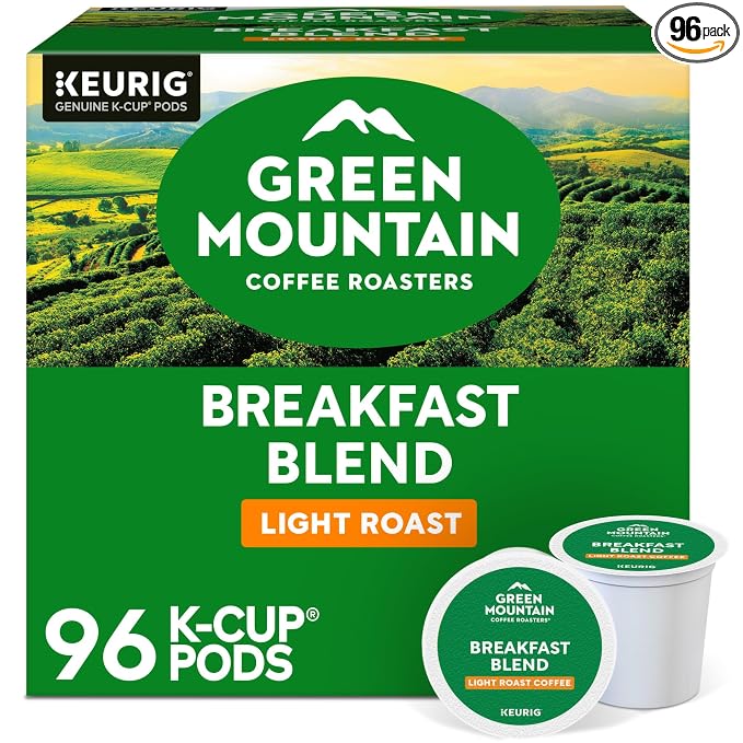 Green Mountain Coffee Roasters Breakfast Blend K-Cup Pods 96 count