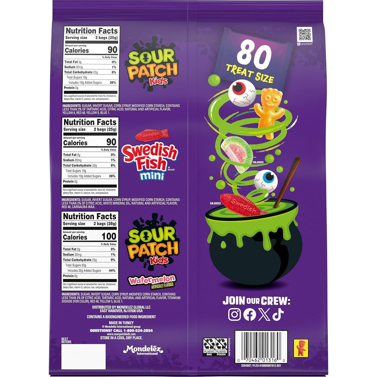 Halloween candy variety pack for sharing and parties
