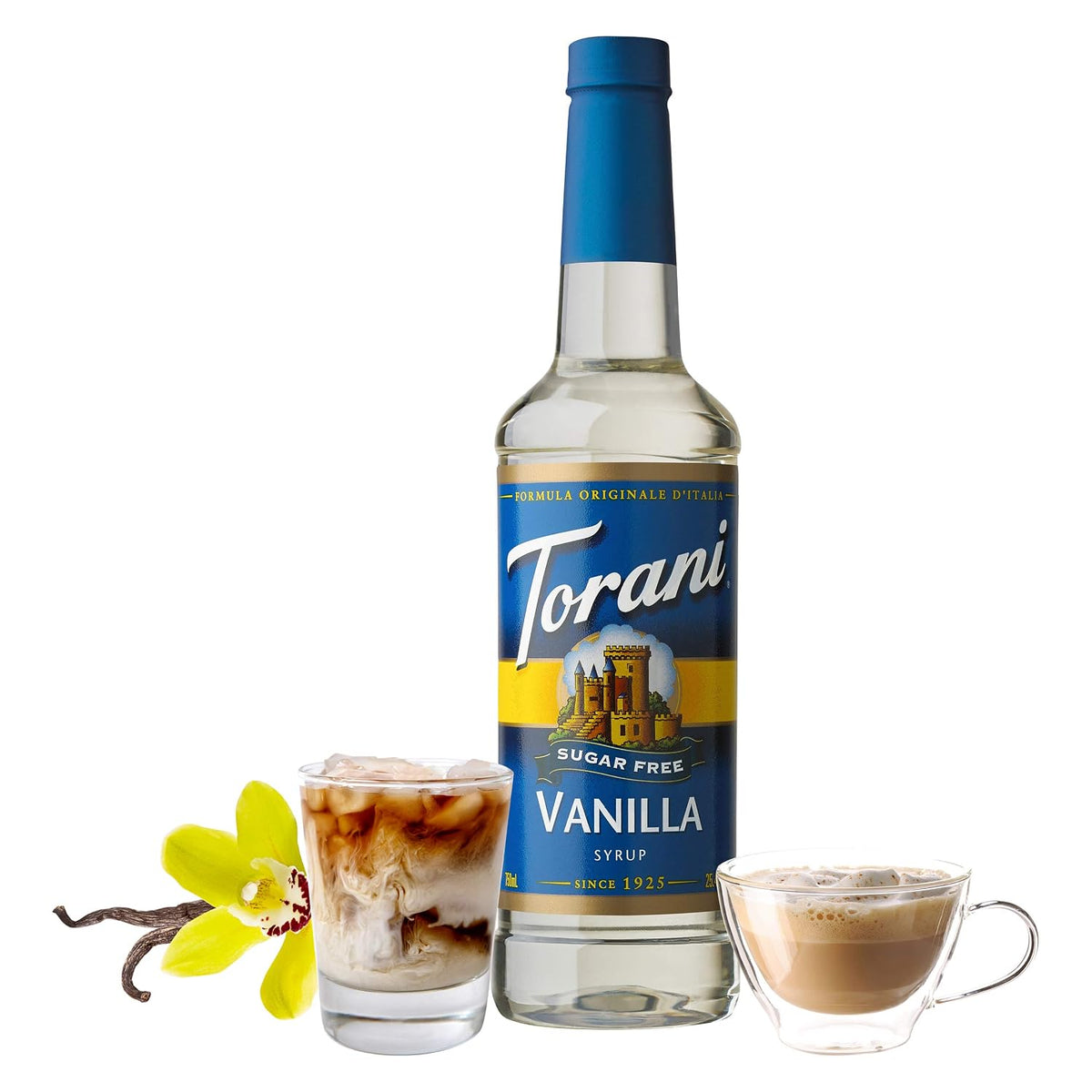 Torani sugar free syrup multi pack for home beverage bar