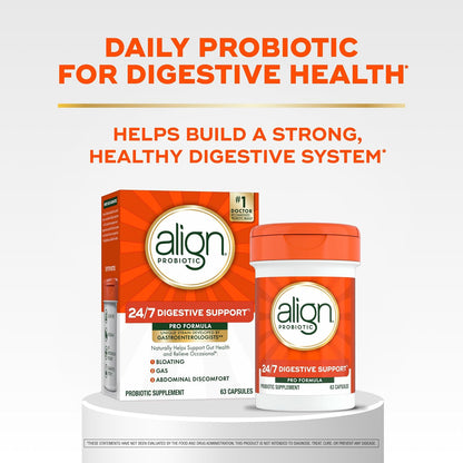 Align digestive health probiotic capsules