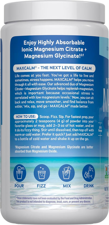 16 oz magnesium supplement powder for calm routine