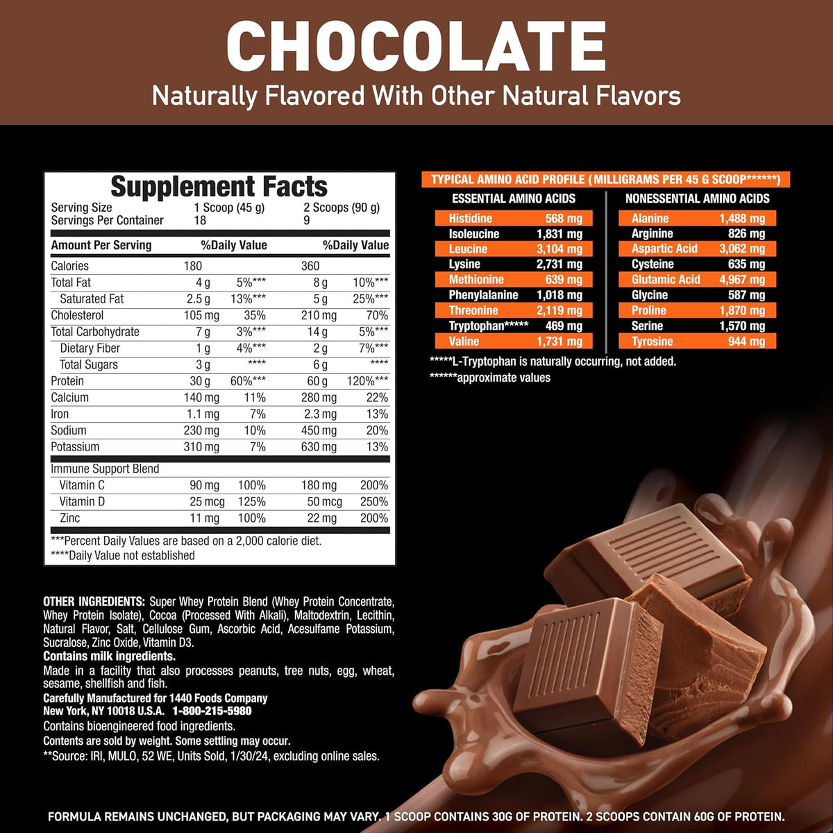 Body Fortress Super Advanced Whey Protein product view