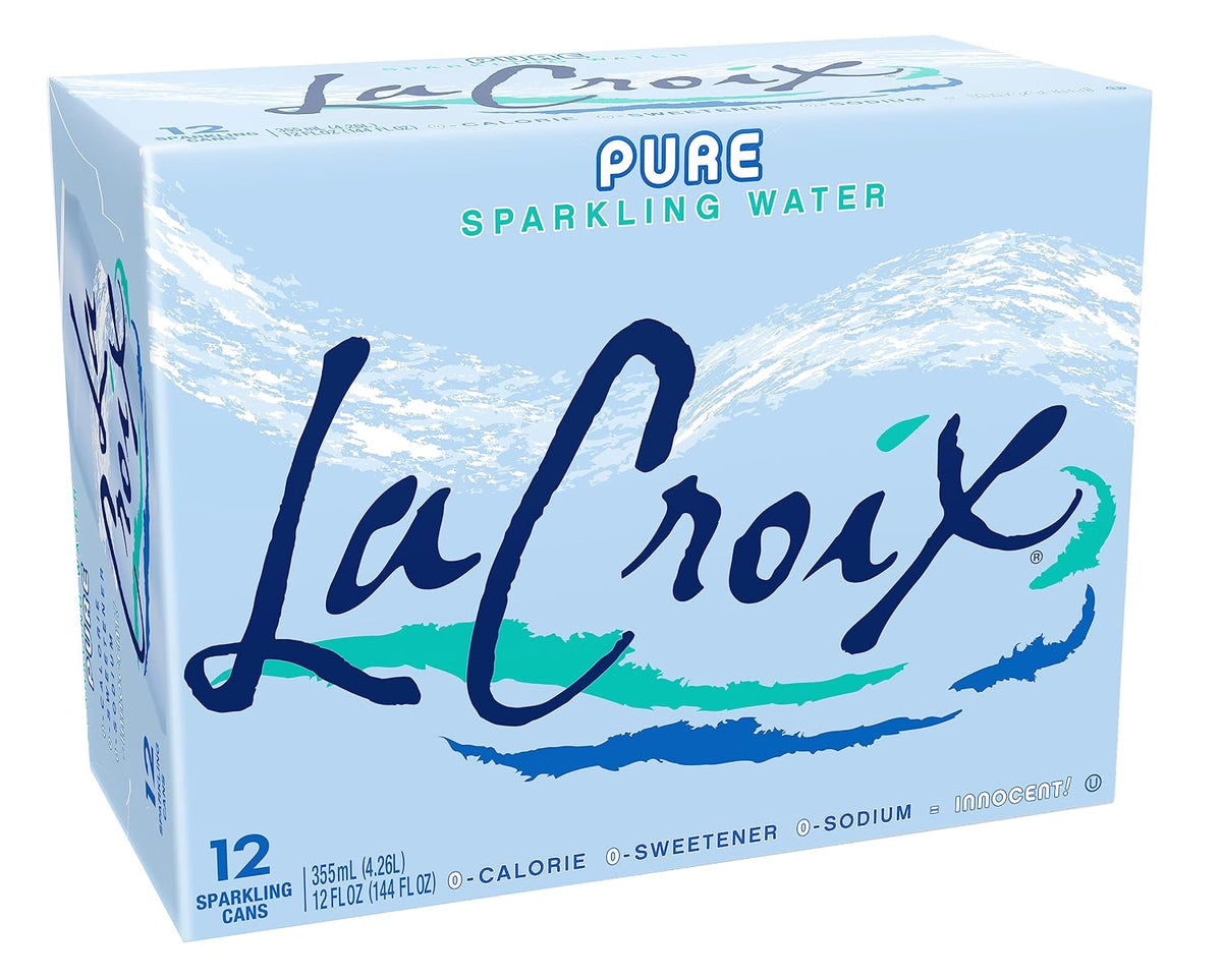La Croix Sparkling Water Pure 12 fl oz pack