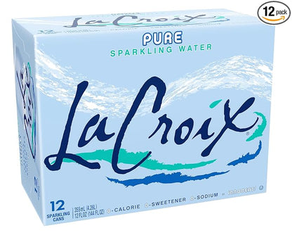 La Croix Pure sparkling water 12 pack