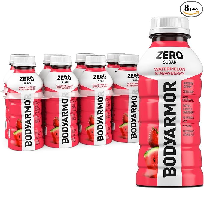 BODYARMOR ZERO Sugar Watermelon Strawberry 8-pack