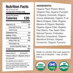 EarthChimp dairy free vegan protein powder 32 oz