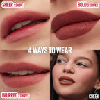 Maybelline Tomato Girl buildable matte lip tint