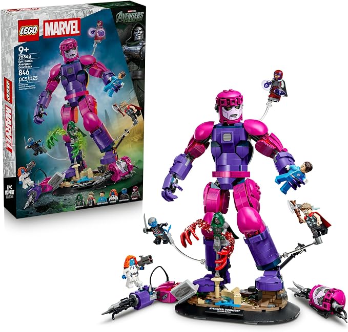 LEGO Marvel Avengers Doomsday building set box