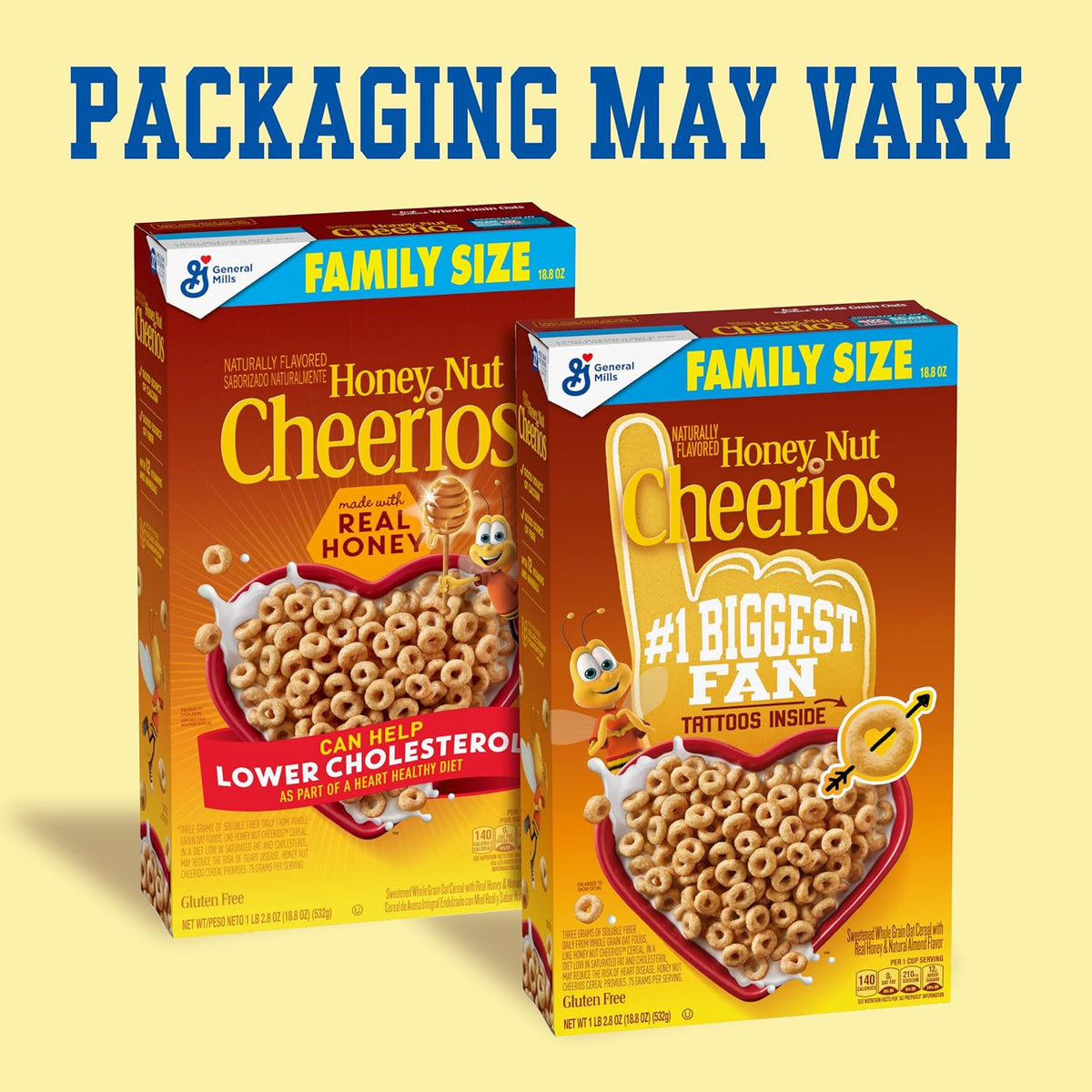 Cheerios Honey Nut heart healthy breakfast cereal