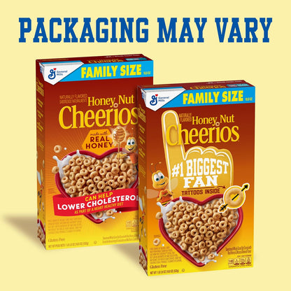 Cheerios Honey Nut heart healthy breakfast cereal