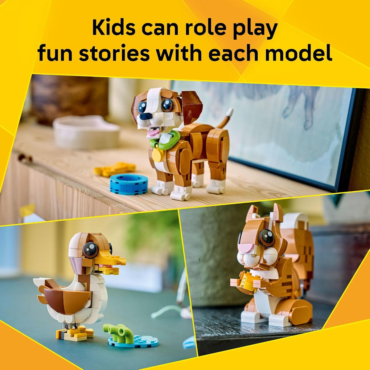 LEGO Playful Puppy Dog 31382 creative building set for ages 8 and up