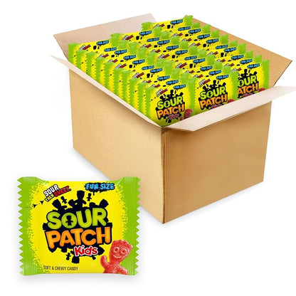 Sour Patch Kids bulk gummy candy 140 snack packs