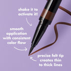 e.l.f. Deep Brown matte high-pigment eyeliner