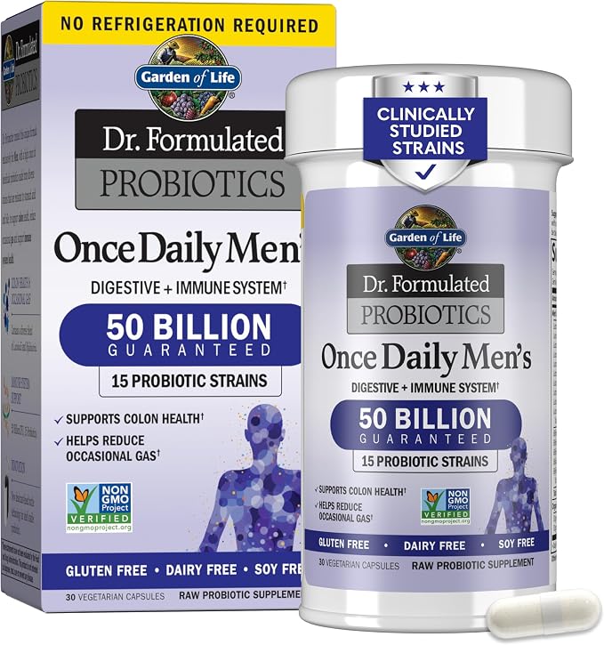 Garden of Life Dr Formulated Probiotics for Men bottle