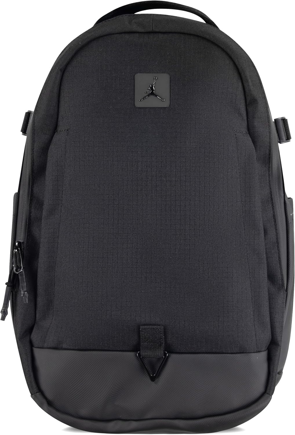 Nike black daypack backpack side profile