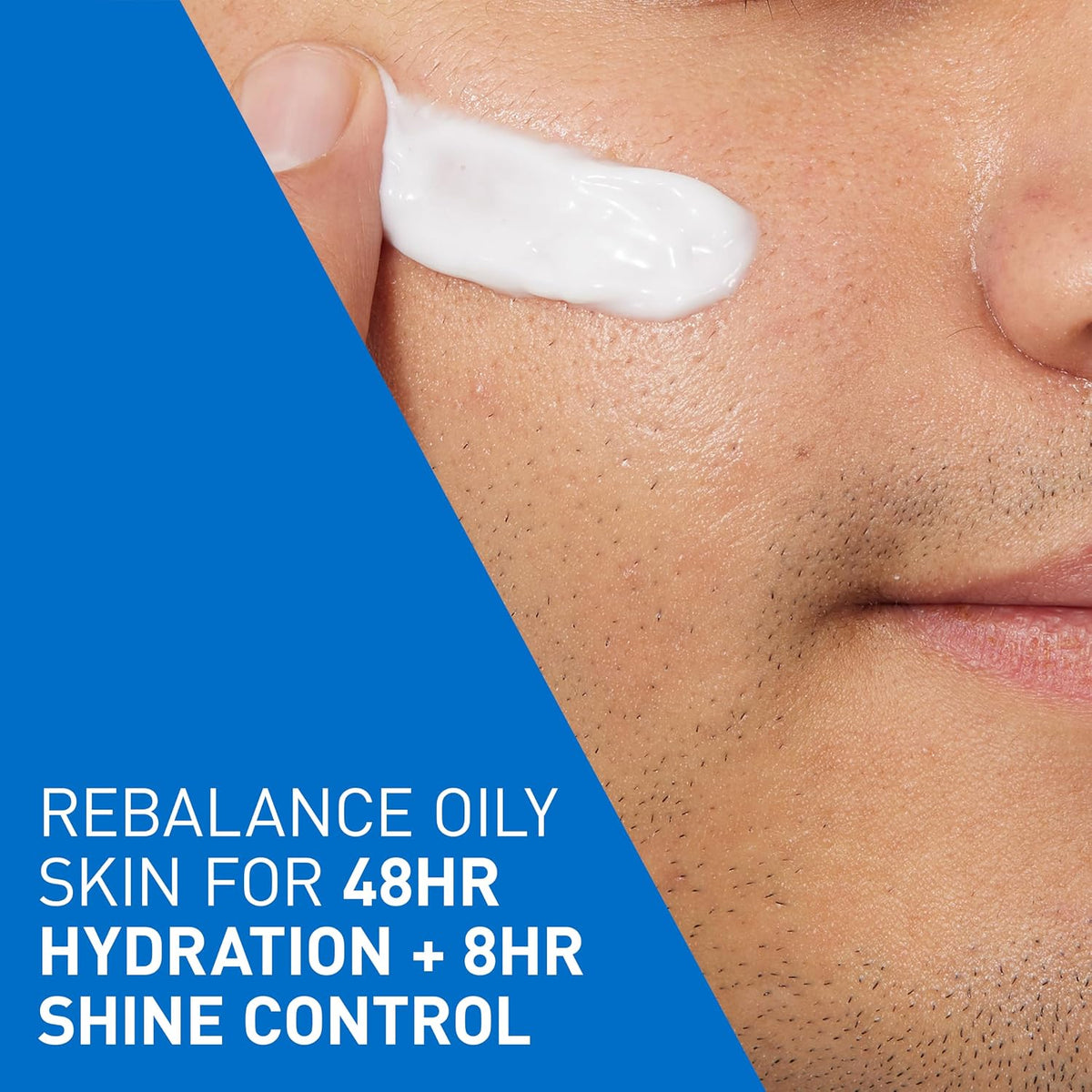 CeraVe oil-free non-comedogenic moisturizer