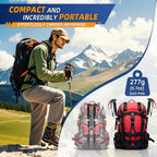 Adjustable aluminum hiking poles from Croosseoutdoors