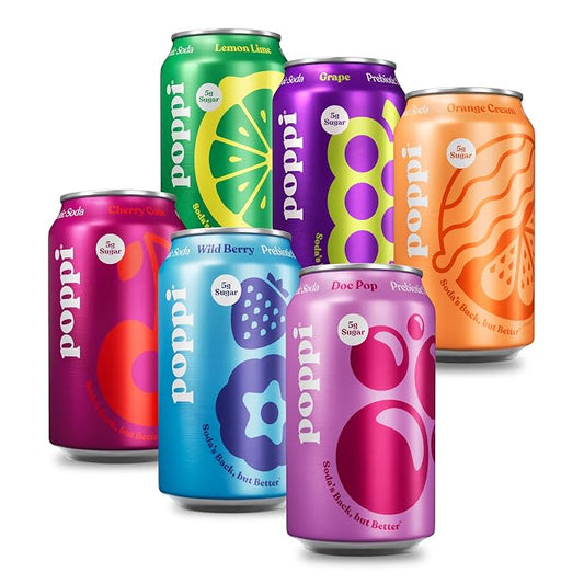 poppi Prebiotic Soda Crowd Pleasers 12 pack