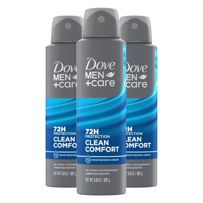 Dove Men antiperspirant dry spray deodorant Clean Comfort