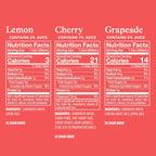 Spindrift sparkling water with cherry flavor