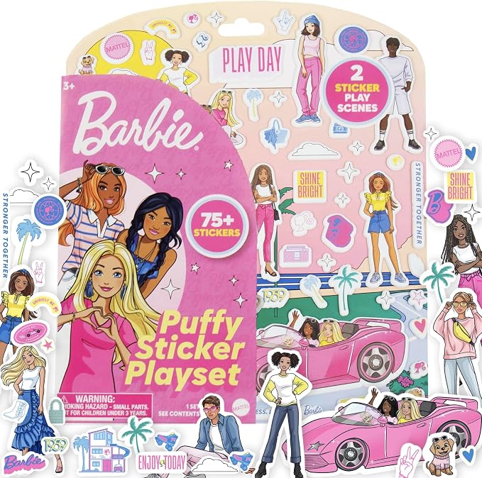 Bluey kids sticker activity set with play scenes