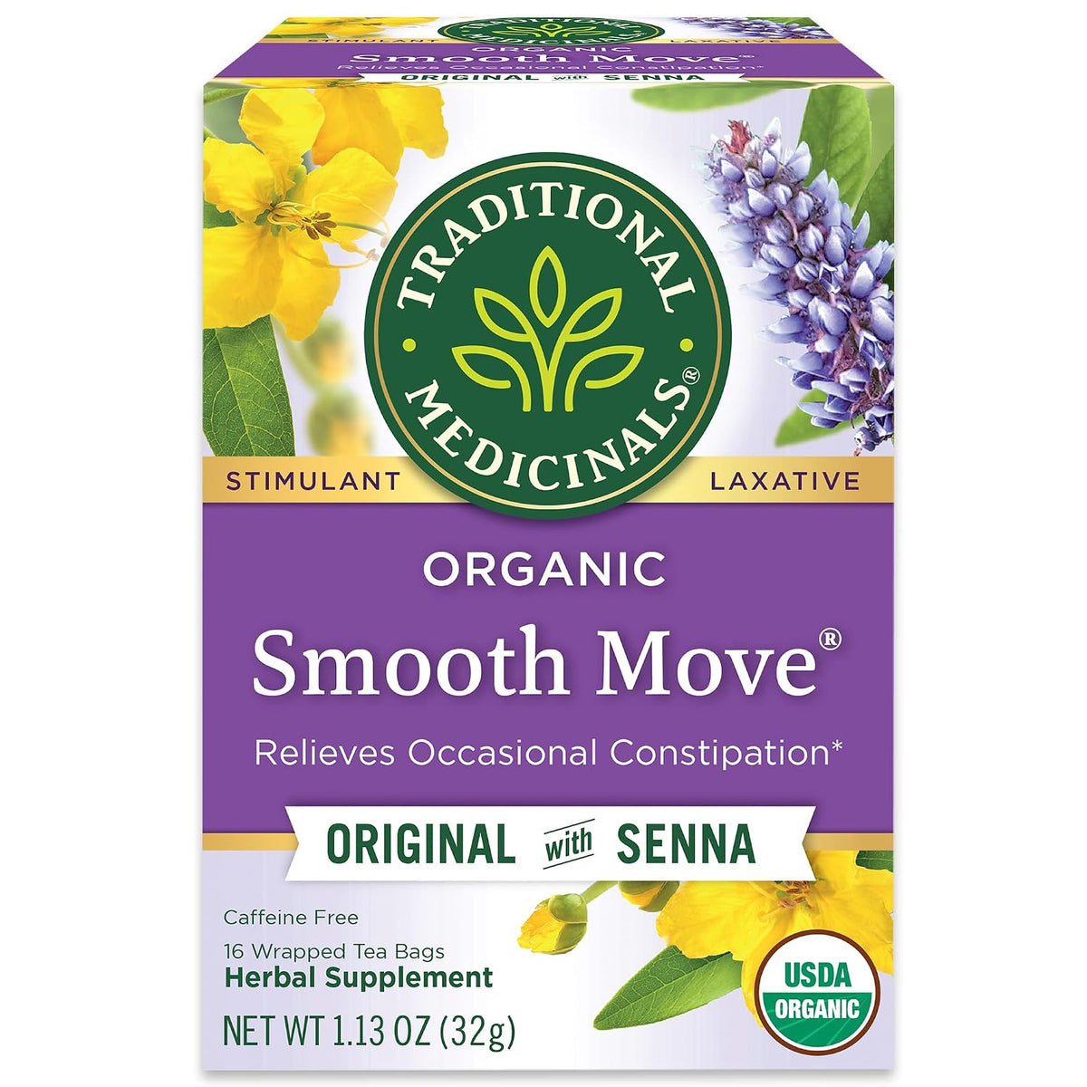 Smooth Move Traditional Medicinals tea box