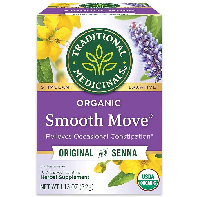 Traditional Medicinals Smooth Move herbal tea 16 bags