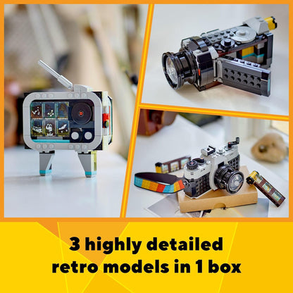 LEGO Creator camera with film and textile strap