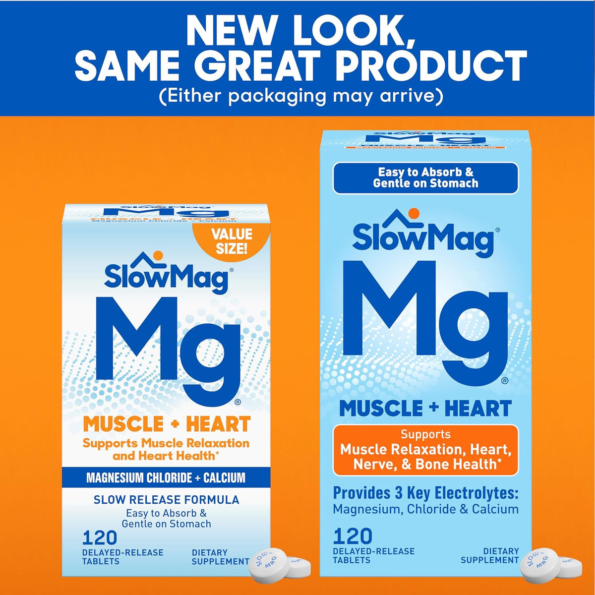 Magnesium chloride and calcium tablets for muscle support