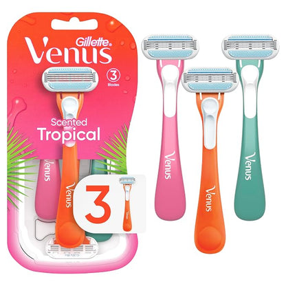Gillette Venus Tropical women's disposable razor 3 count