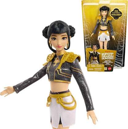 Mattel Kpop Demon Hunters Rumi Golden singing doll