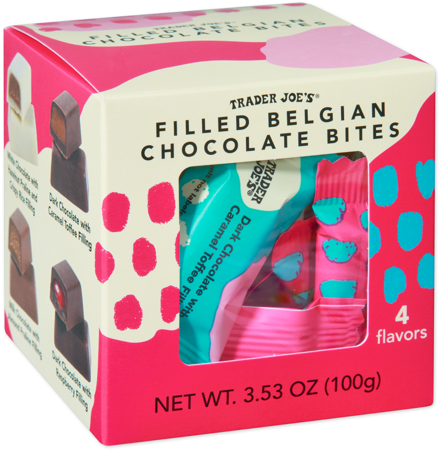 Trader Joe's Filled Belgian Chocolate Bites