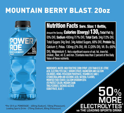Mountain Berry Blast POWERADE sports beverage