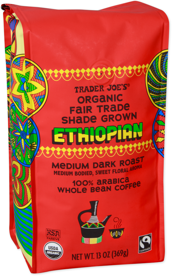 Trader Joe's Organic Fair Trade Shade Grown Ethiopian Coffee