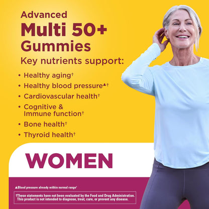 84 count Nature Made multivitamin gummies for women