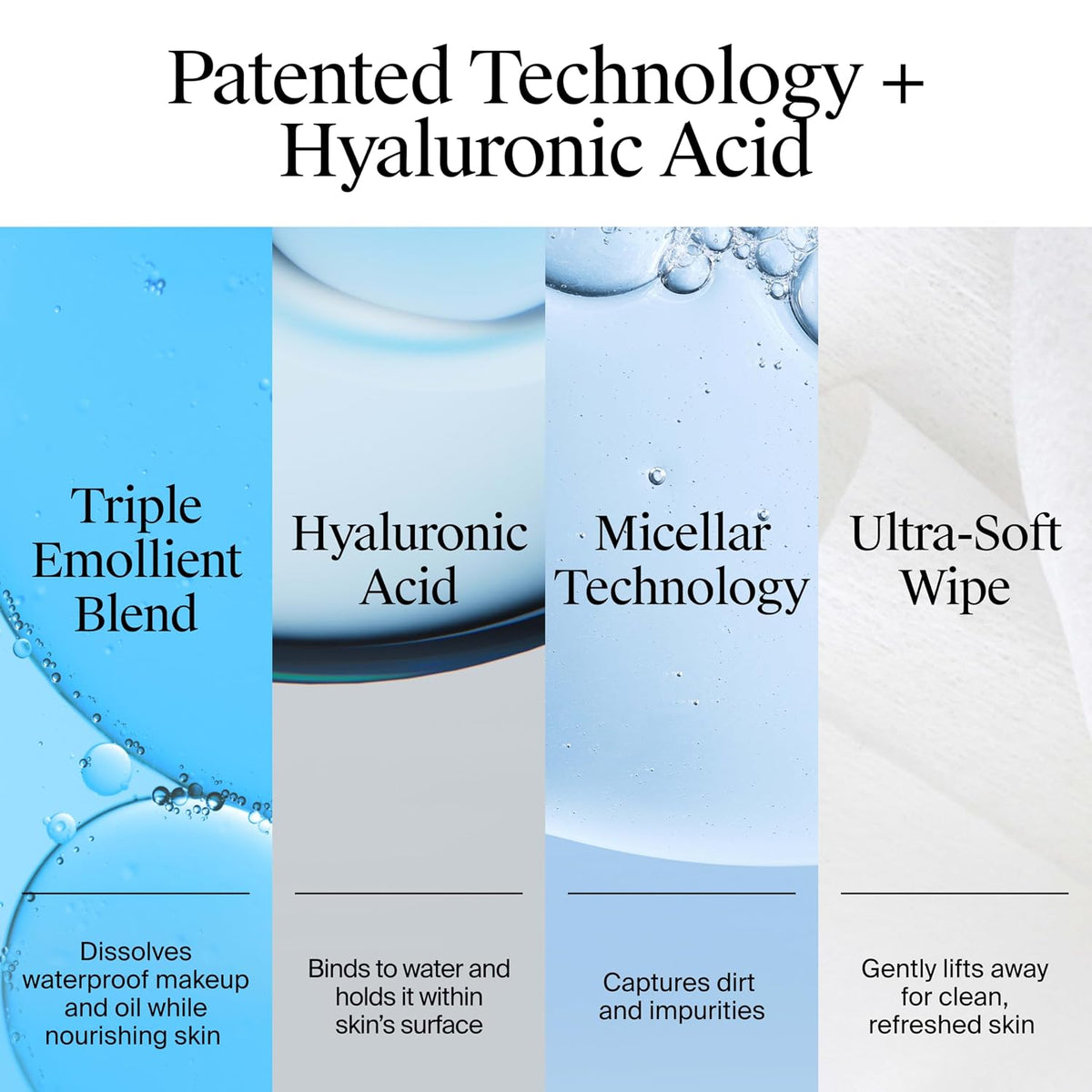 Neutrogena Hydro Boost wipes for waterproof mascara removal