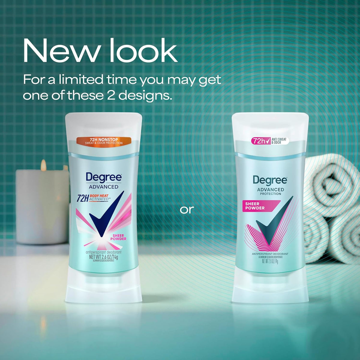Degree women's deodorant stick with freesia jasmine vanilla scent