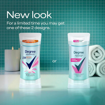 Degree women's deodorant stick with freesia jasmine vanilla scent