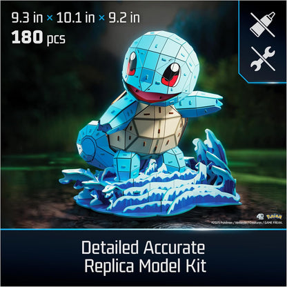 Finished Squirtle desk décor model from 4D Build
