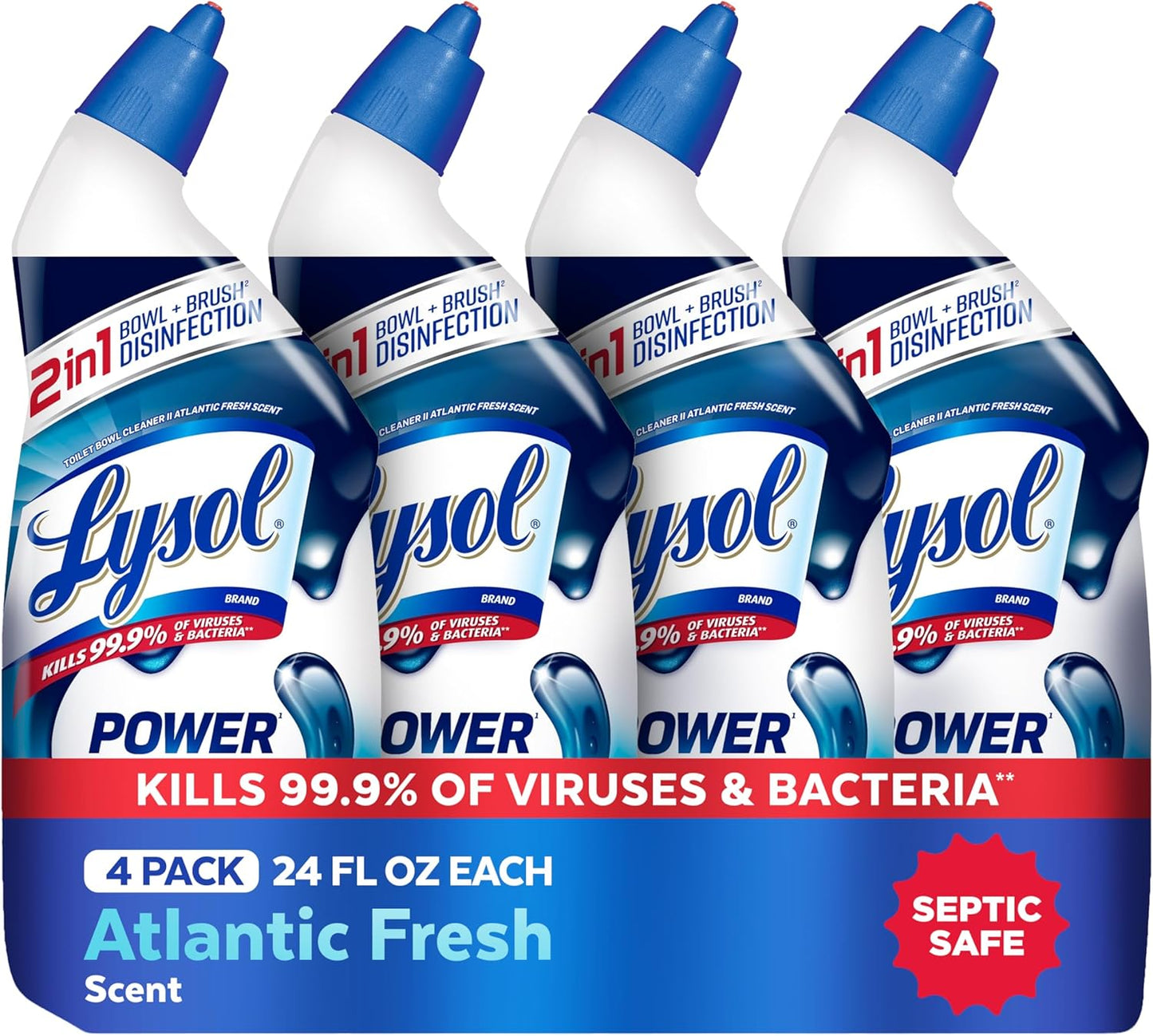 Toilet Bowl Cleaner Unisex Clinging Gel 24 oz