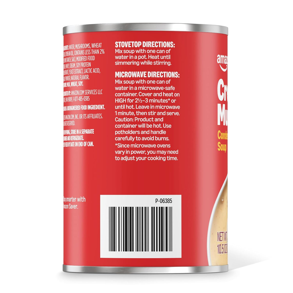 10.5 ounce Amazon Saver condensed soup can