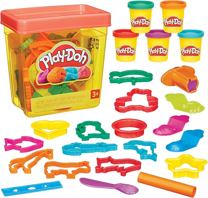 Play-Doh Fun Tub arts and crafts set for kids ages 3 and up