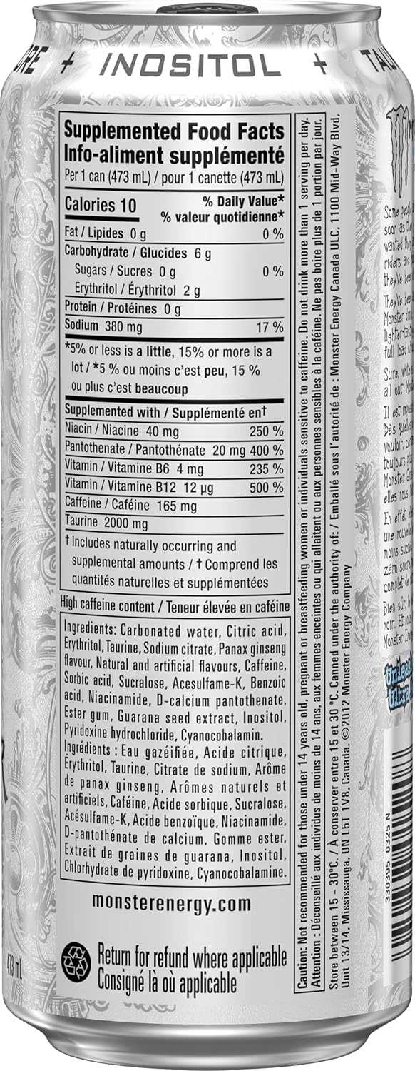 Monster Energy Zero Ultra beverage pack