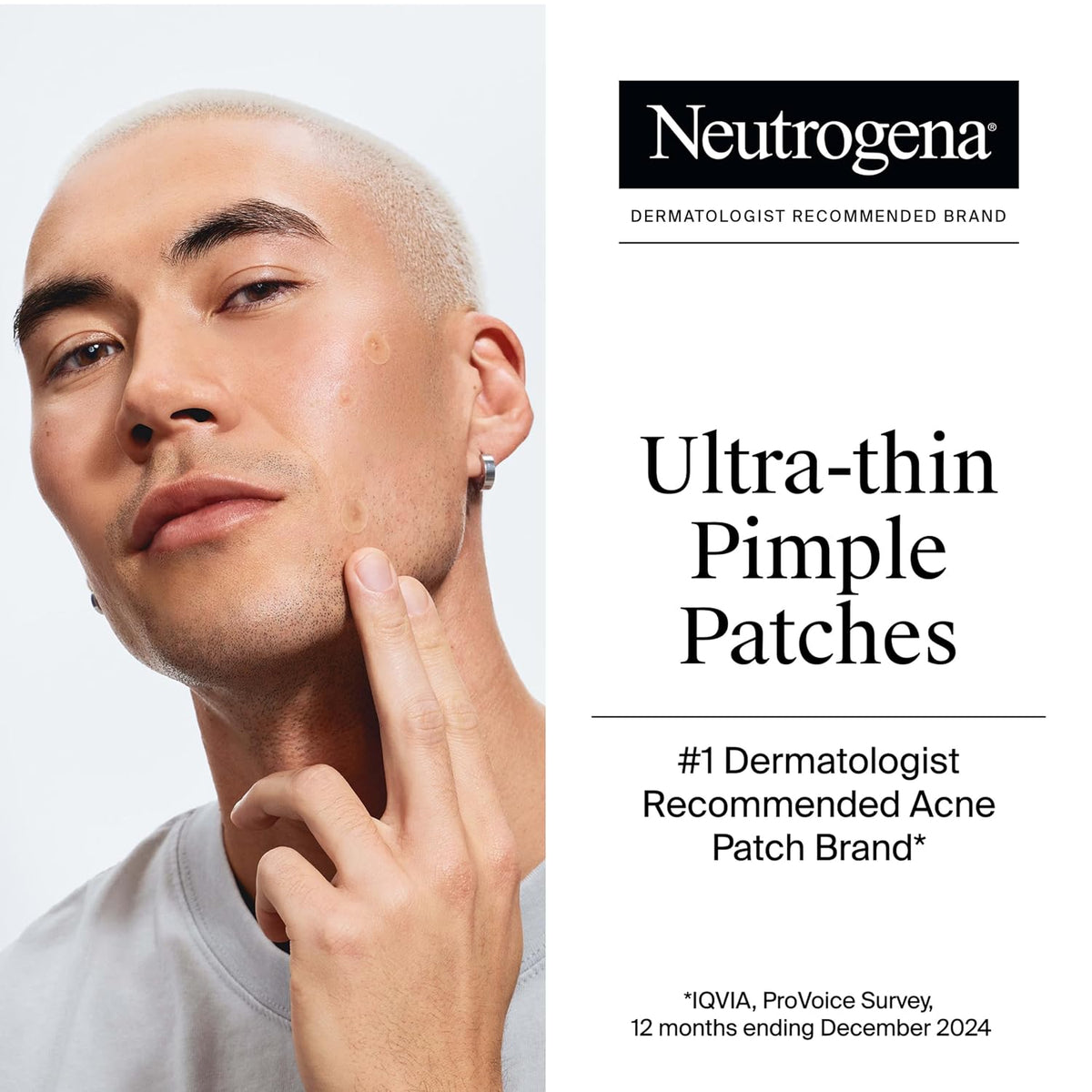 Hydrocolloid acne patch for targeted blemish care