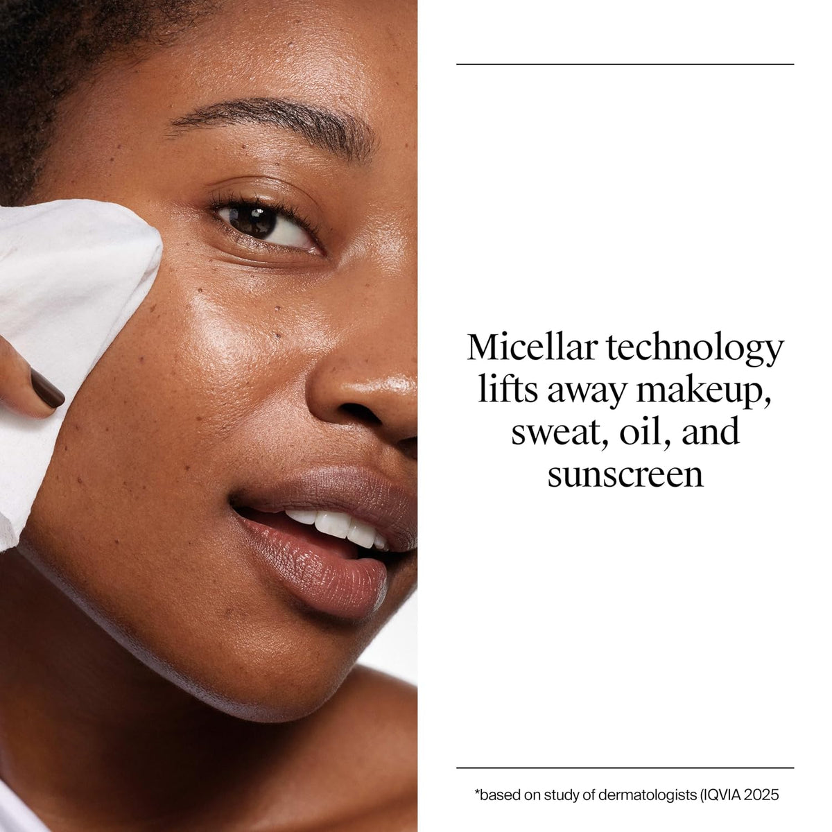 Neutrogena plant-based cloth face wipes for travel