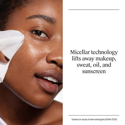 Neutrogena plant-based cloth face wipes for travel