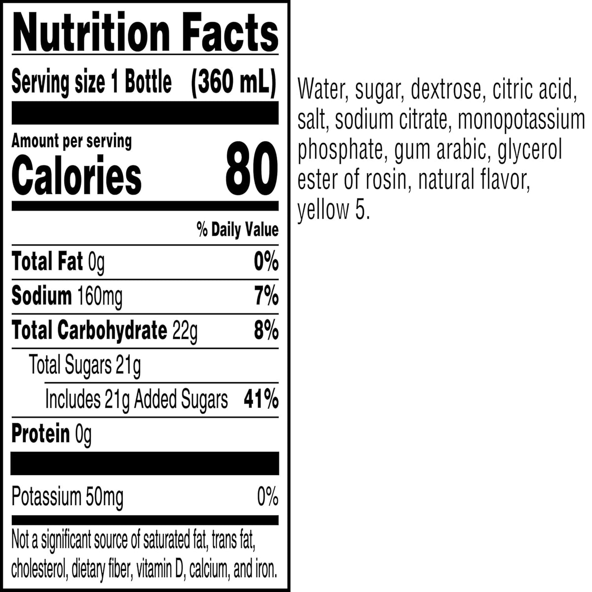 Gatorade Thirst Quencher Lemon-Lime hydration drink