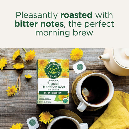 Roasted dandelion root tea 0.85 oz pack