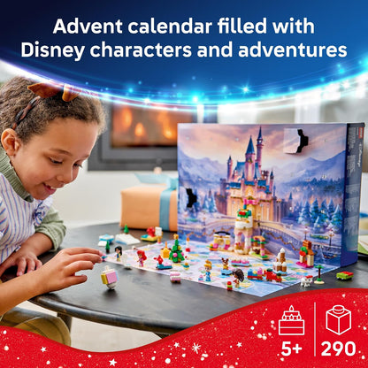 Disney Princess microdolls and animal figures in LEGO advent calendar